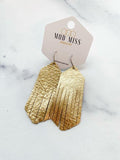 Metallic Fringe Earrings