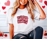 Cassette Tape Valentine Adult Tee Shirt