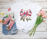 Easter Bow Adult Tee Shirt