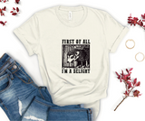 First of All I'm A Delight With Opossum Adult Tee Shirt