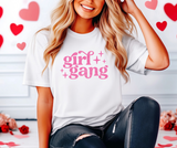 Girl Gang Adult Tee Shirt