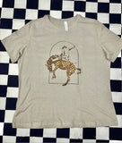 Cowboy and Horse Adult Tee Shirt