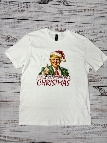 Trump Christmas Adult Tee Shirt