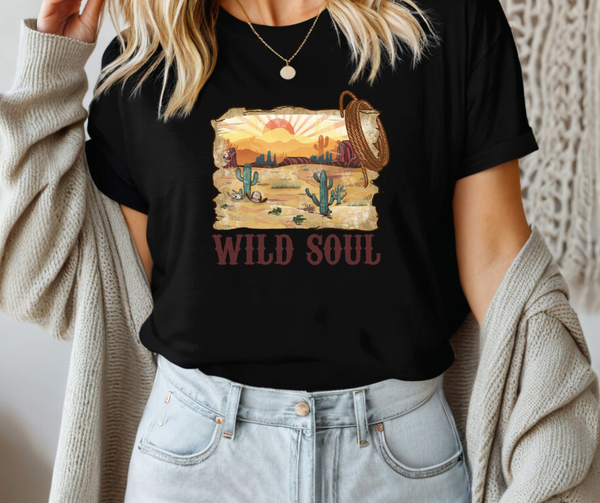 Wild Soul Adult Tee Shirt