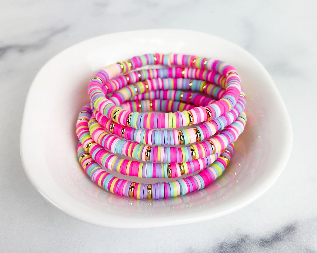 Heishi Small 6mm Color Pop Bracelet 